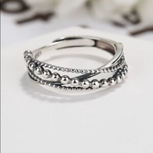 NEW 925 Sterling Silver Stackable Ring